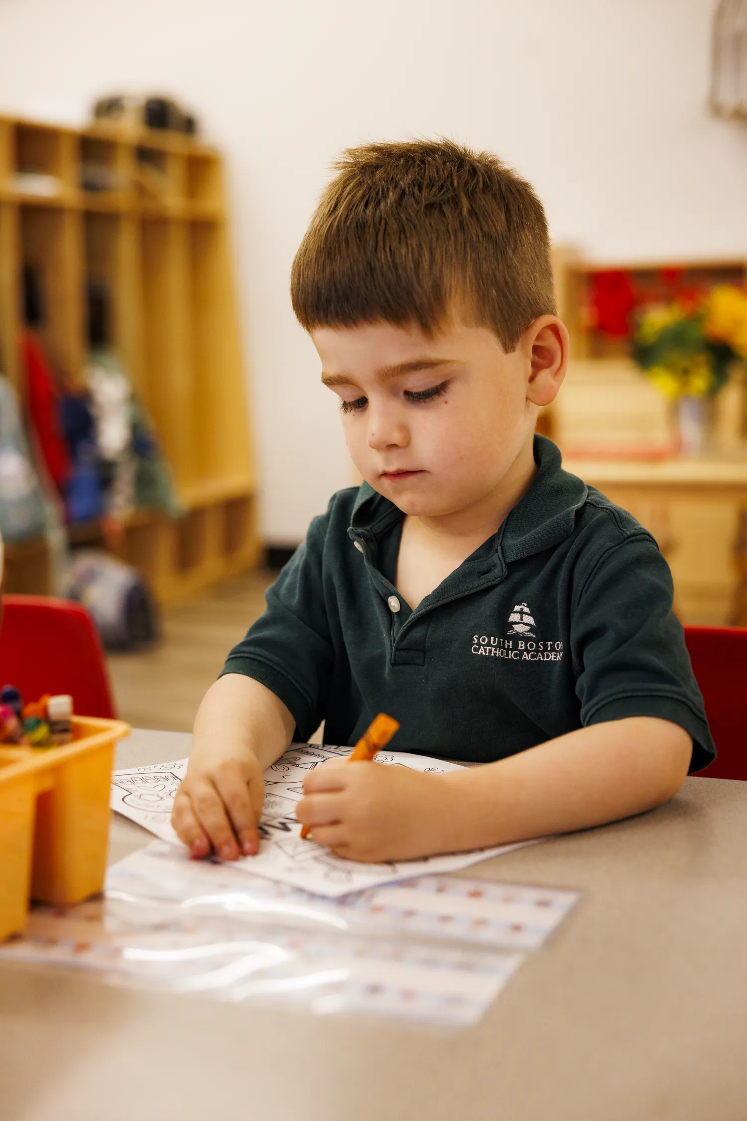 SBCA_2025_043025_001003 Student in class at SBCA